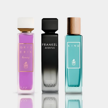 Assaf Gris Erik + Frankel Aventus +  King (200ml x 3) {Bundle}