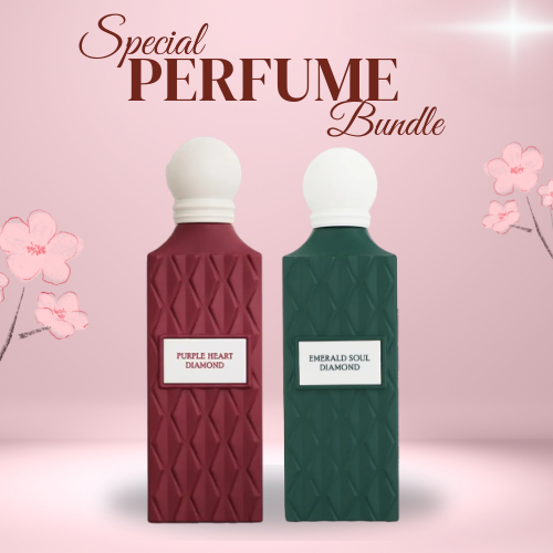 Ibraq Purple Heat Diamond + Ibraq Emerald Soul Diamond (150ml x 2) {Bundle}