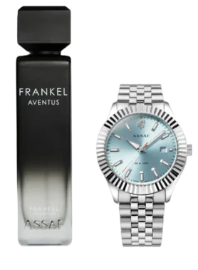 Combo of Magellan's Watch Assaf with Frankel Aventus Assaf 200ml (Bundle)