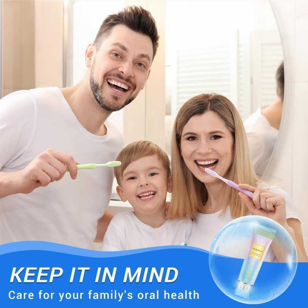 Niacinamide Whitening Toothpaste 100g, Removes Tartar, Removes Stains, Protects Enamel, Whitens Teeth, Gum Care, Strengthens Enamel, Prevents Cavities, Freshens Breath.